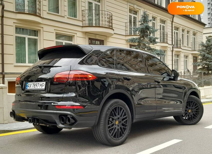 Porsche Cayenne, 2016, Бензин, 3.6 л., 180 тис. км, Позашляховик / Кросовер, Чорний, Київ Cars-Pr-59065 фото