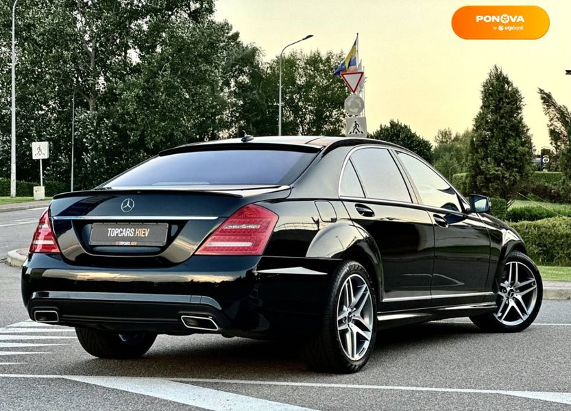 Mercedes-Benz S-Class, 2009, Бензин, 5.46 л., 138 тис. км, Седан, Чорний, Київ 109807 фото