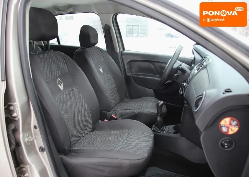 Renault Logan, 2013 р., Газ пропан-бутан / Бензин, 220 тис. км, Седан, Бежевий, Харків AT-10409495 фото