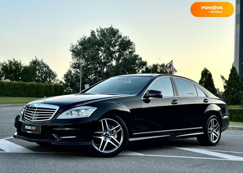 Mercedes-Benz S-Class, 2009, Бензин, 5.46 л., 138 тис. км, Седан, Чорний, Київ 109807 фото