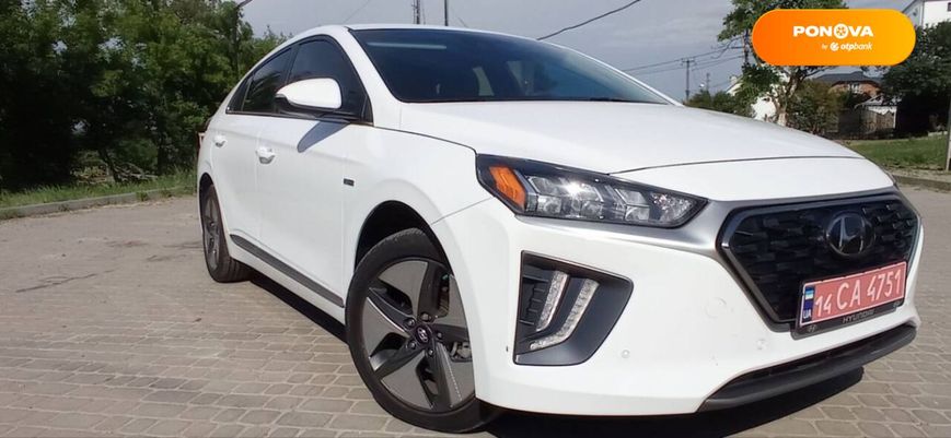 Hyundai Ioniq, 2020, Гибрид (PHEV), 28 тыс. км, Лифтбек, Белый, Львов Cars-Pr-63756 фото