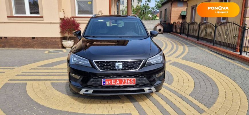 SEAT Ateca, 2017, Дизель, 2 л., 182 тыс. км, Внедорожник / Кроссовер, Чорный, Ковель Cars-Pr-54366 фото