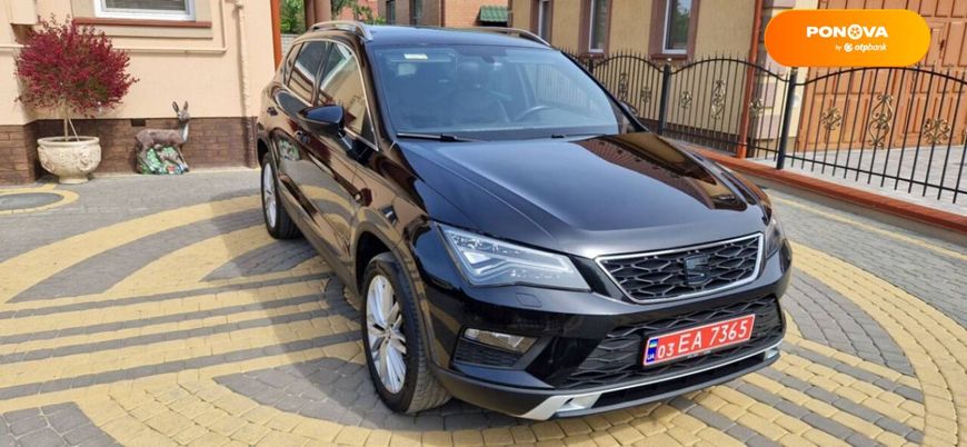 SEAT Ateca, 2017, Дизель, 2 л., 182 тыс. км, Внедорожник / Кроссовер, Чорный, Ковель Cars-Pr-54366 фото