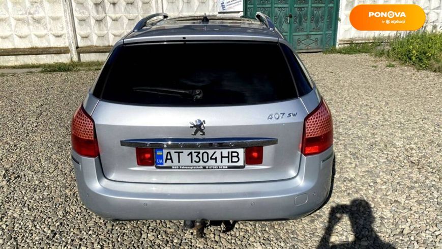 Peugeot 407, 2009, Дизель, 2 л., 295 тыс. км, Универсал, Серый, Ивано Франковск Cars-Pr-59540 фото