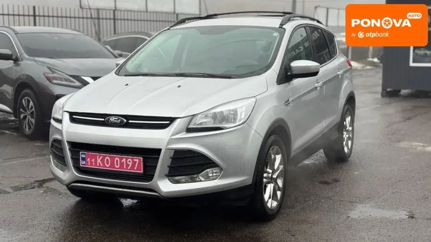 Ford Escape, 2015 р., Бензин, 90 тис. км, Позашляховик / Кросовер, Сірий, Полтава AT-10411300 фото