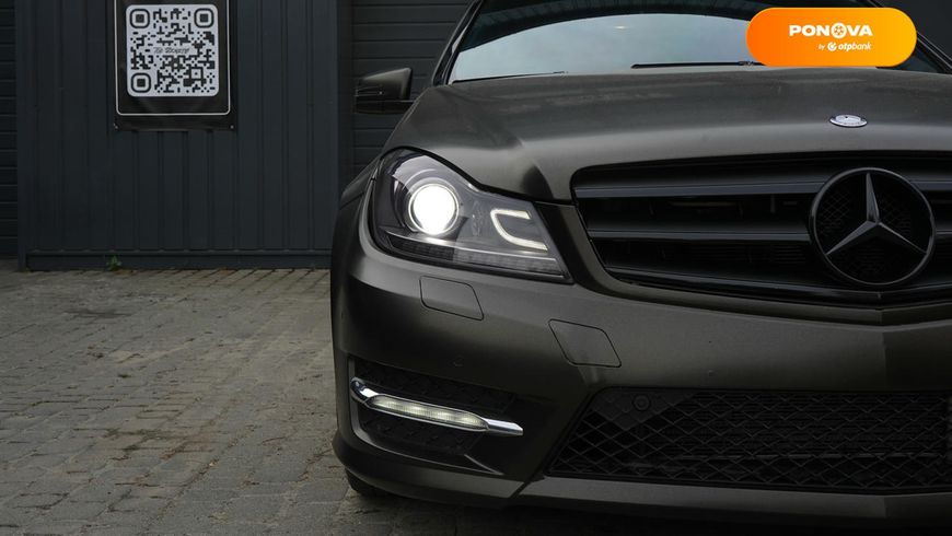 Mercedes-Benz C-Class, 2011, Бензин, 3.5 л., 111 тис. км, Купе, Чорний, Львів 107521 фото