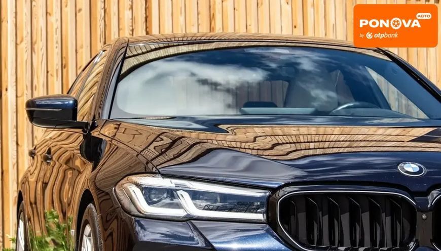 BMW 5 Series, 2020 р., Дизель, 203 тис. км, Седан, Чорний, Львів AT-10418277 фото