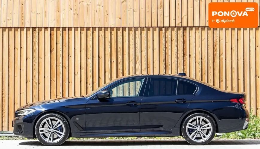 BMW 5 Series, 2020 р., Дизель, 203 тис. км, Седан, Чорний, Львів AT-10418277 фото