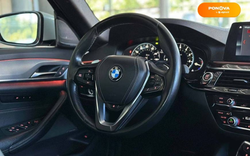 BMW 5 Series, 2017, Бензин, 2 л., 95 тис. км, Седан, Білий, Мукачево 43445 фото