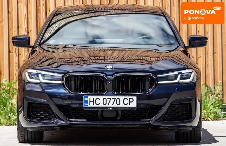 BMW 5 Series, 2020 р., Дизель, 203 тис. км, Седан, Чорний, Львів AT-10418277 фото