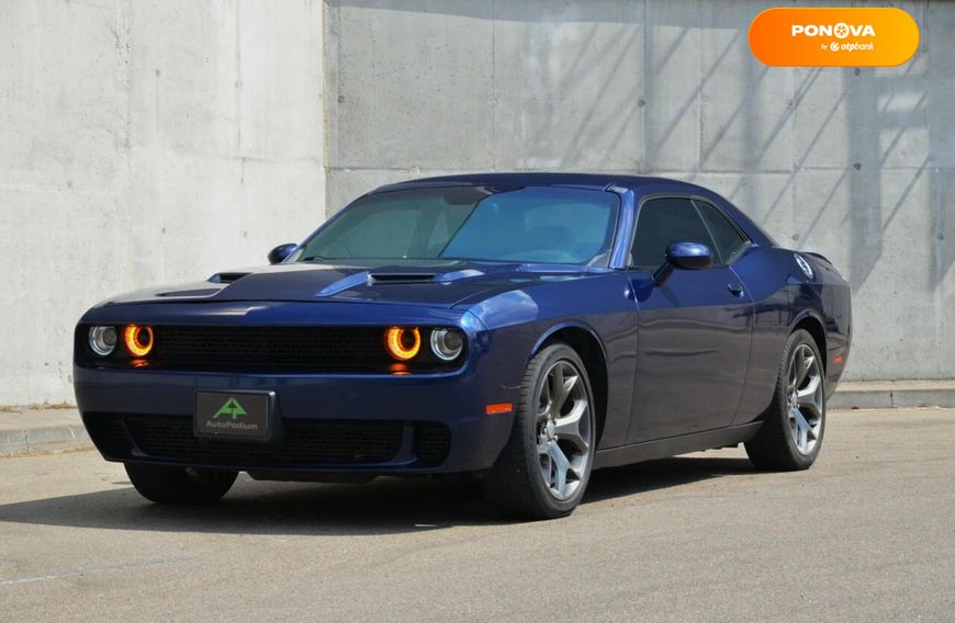 Dodge Challenger, 2014, Бензин, 3.6 л., 92 тис. км, Купе, Синій, Київ 110918 фото