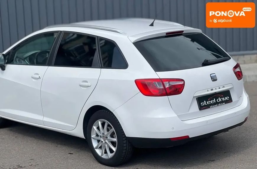 SEAT Ibiza, 2012 г., Бензин, 84 тыс. км, Хетчбек, Белый, Николаев AT-10415017 фото