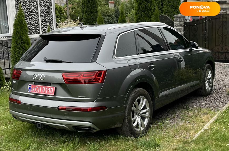 Audi Q7, 2017, Бензин, 2 л., 180 тыс. км, Внедорожник / Кроссовер, Серый, Нововолынск Cars-Pr-57873 фото