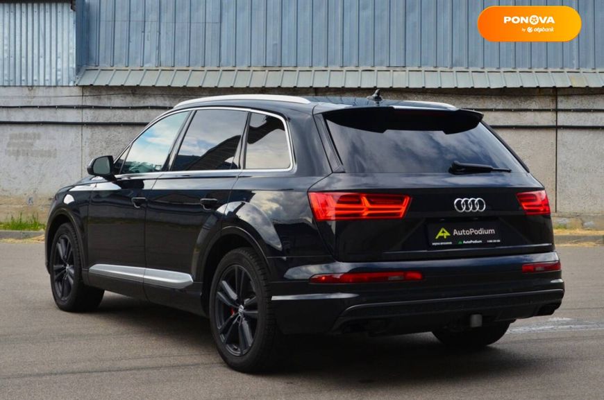 Audi Q7, 2016, Бензин, 3 л., 197 тис. км, Позашляховик / Кросовер, Чорний, Київ 107347 фото