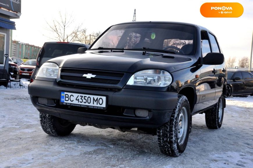 Chevrolet Niva, 2008, Бензин, 79 тис. км, Позашляховик / Кросовер, Чорний, Львів 11105 фото