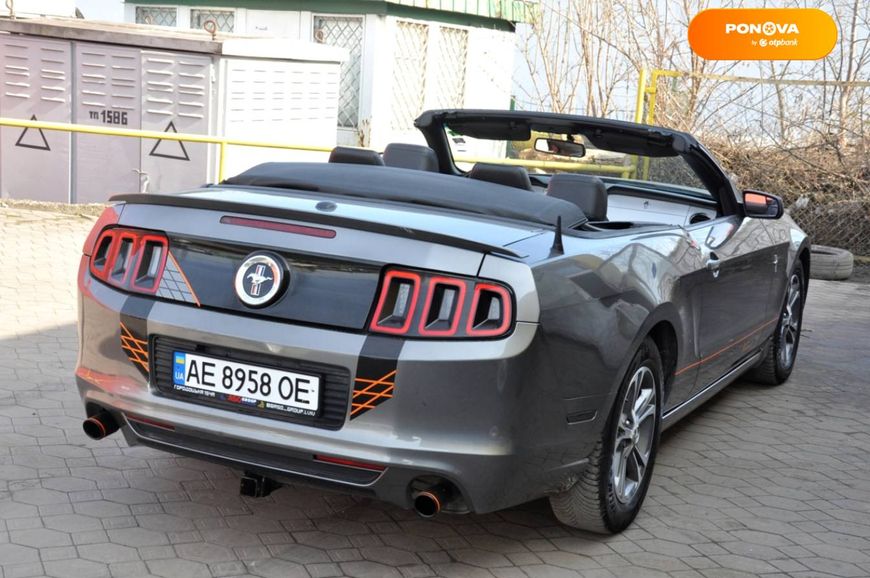 Ford Mustang, 2014, Газ пропан-бутан / Бензин, 3.7 л., 180 тис. км, Кабріолет, Сірий, Львів 29188 фото