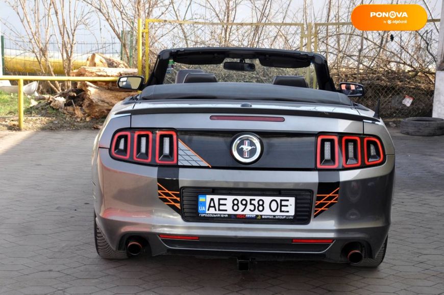 Ford Mustang, 2014, Газ пропан-бутан / Бензин, 3.7 л., 180 тис. км, Кабріолет, Сірий, Львів 29188 фото