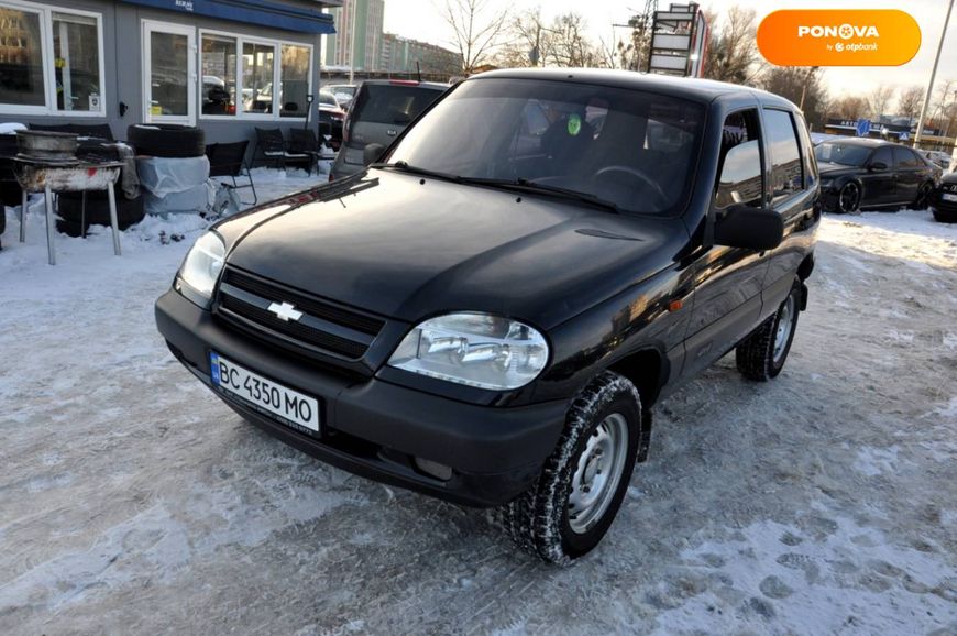 Chevrolet Niva, 2008, Бензин, 79 тис. км, Позашляховик / Кросовер, Чорний, Львів 11105 фото