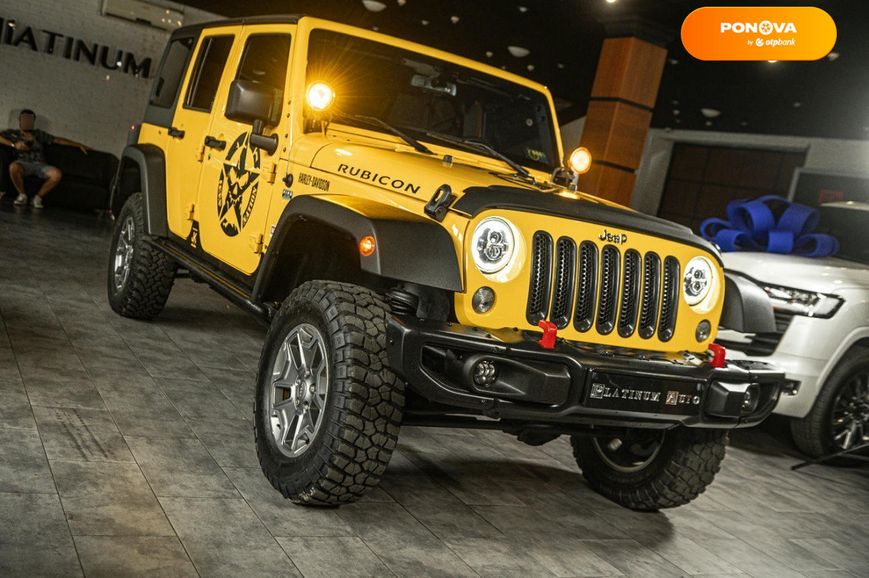 Jeep Wrangler, 2015, Дизель, 2.77 л., 78 тыс. км, Внедорожник / Кроссовер, Желтый, Одесса 110799 фото