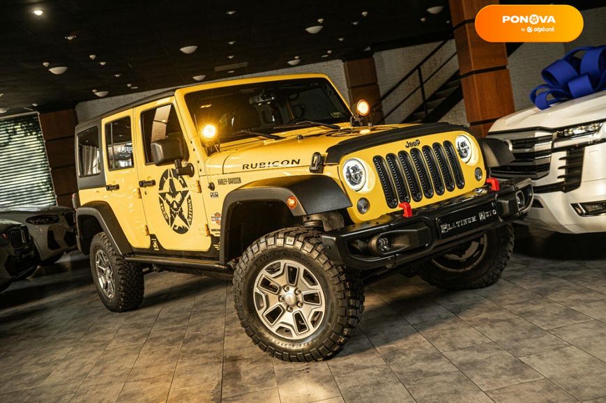 Jeep Wrangler, 2015, Дизель, 2.77 л., 78 тис. км, Позашляховик / Кросовер, Жовтий, Одеса 110799 фото