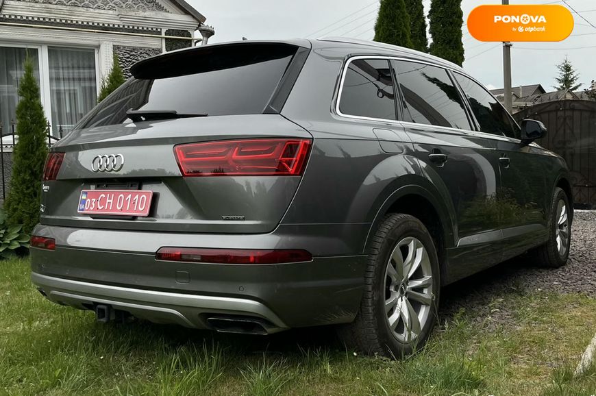 Audi Q7, 2017, Бензин, 2 л., 180 тыс. км, Внедорожник / Кроссовер, Серый, Нововолынск Cars-Pr-57873 фото