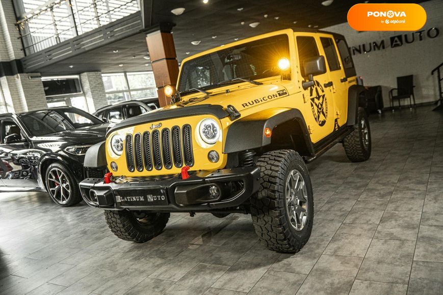 Jeep Wrangler, 2015, Дизель, 2.77 л., 78 тис. км, Позашляховик / Кросовер, Жовтий, Одеса 110799 фото