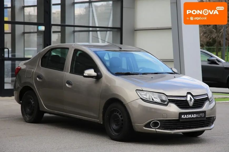 Renault Logan, 2013 р., Газ пропан-бутан / Бензин, 220 тис. км, Седан, Бежевий, Харків AT-10409495 фото