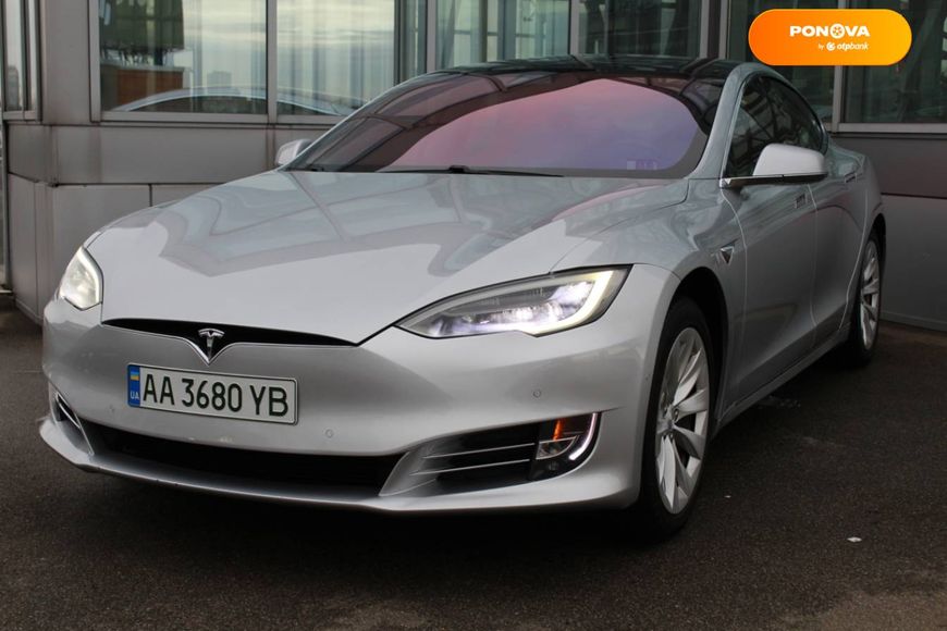 Tesla Model S, 2017, Електро, 122 тис. км, Ліфтбек, Сірий, Київ 45644 фото