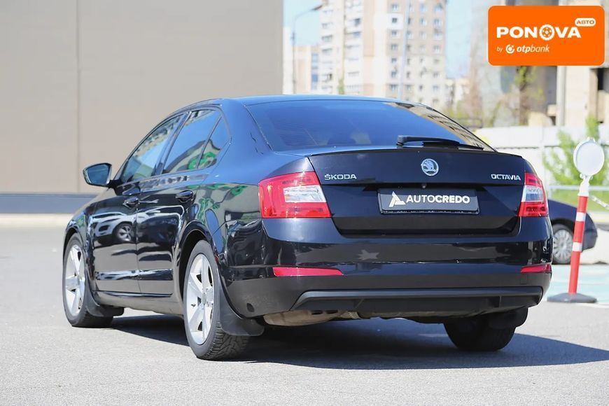 Skoda Octavia, 2014 р., Бензин, 183 тис. км, Седан, Чорний, Київ AT-10416853 фото