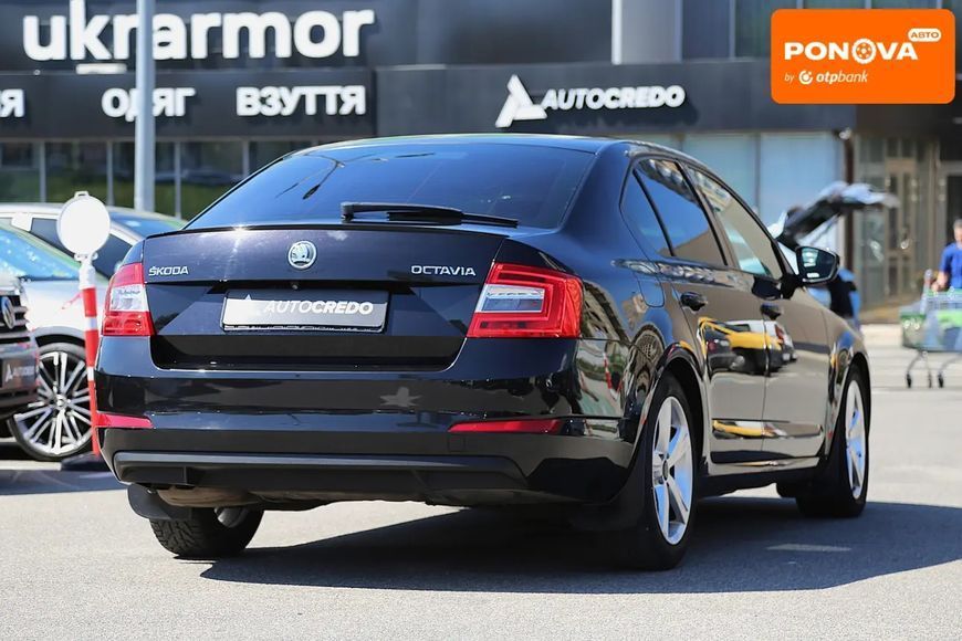 Skoda Octavia, 2014 р., Бензин, 183 тис. км, Седан, Чорний, Київ AT-10416853 фото