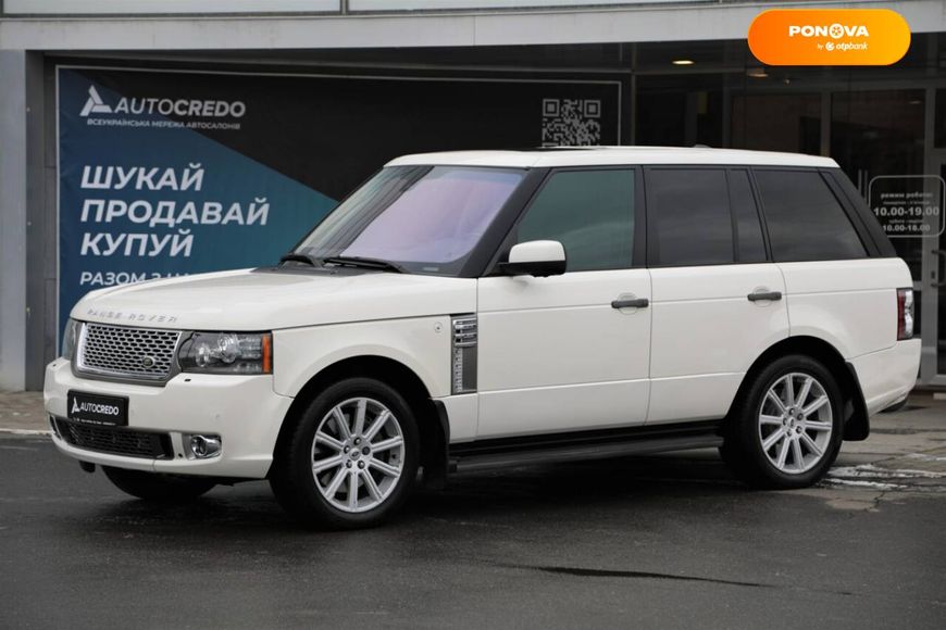 Land Rover Range Rover, 2010, Бензин, 5 л., 103 тыс. км, Внедорожник / Кроссовер, Белый, Харьков 20461 фото