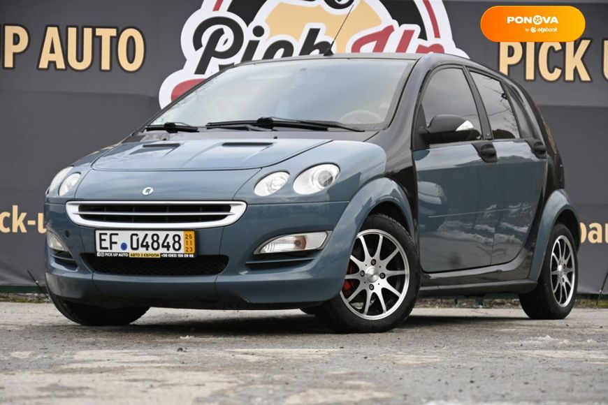 Smart Forfour, 2005, Бензин, 1.1 л., 172 тис. км, Хетчбек, Чорний, Бердичів 14095 фото