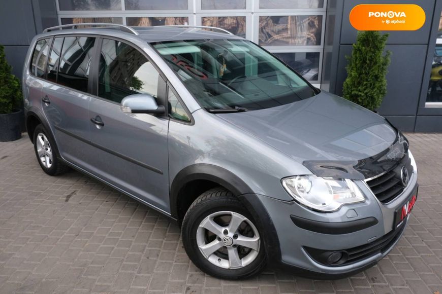 Volkswagen Touran, 2009, Бензин, 1.4 л., 220 тис. км, Мінівен, Сірий, Одеса 109782 фото