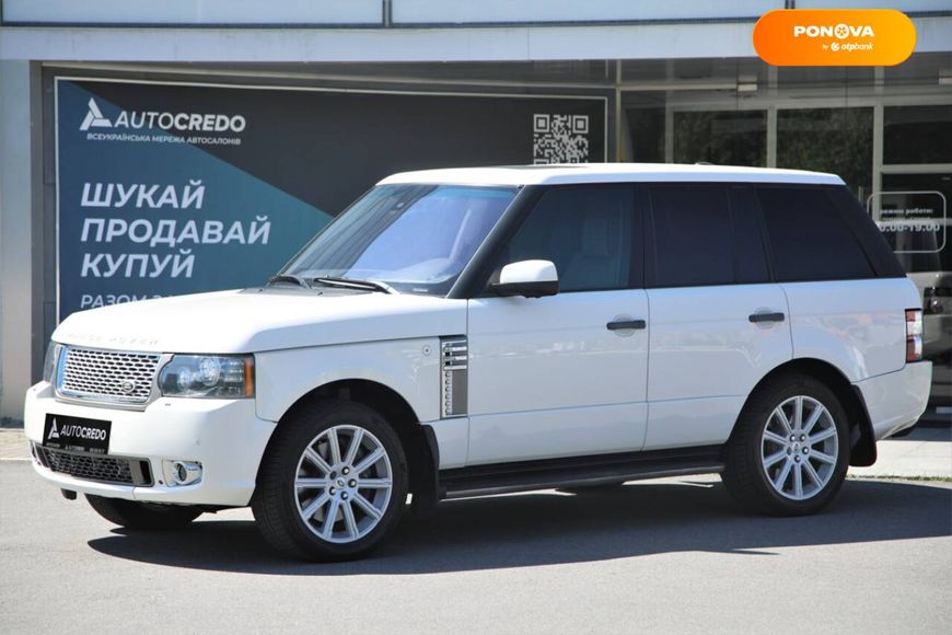 Land Rover Range Rover, 2010, Бензин, 5 л., 103 тыс. км, Внедорожник / Кроссовер, Белый, Харьков 20461 фото