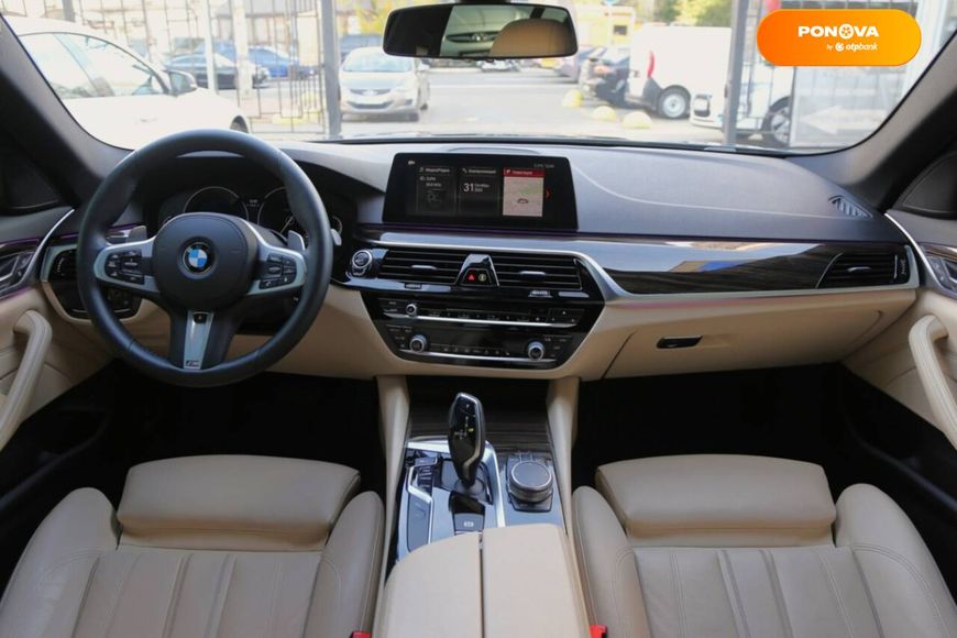 BMW 5 Series, 2018, Бензин, 2 л., 42 тыс. км, Седан, Синий, Киев 43495 фото