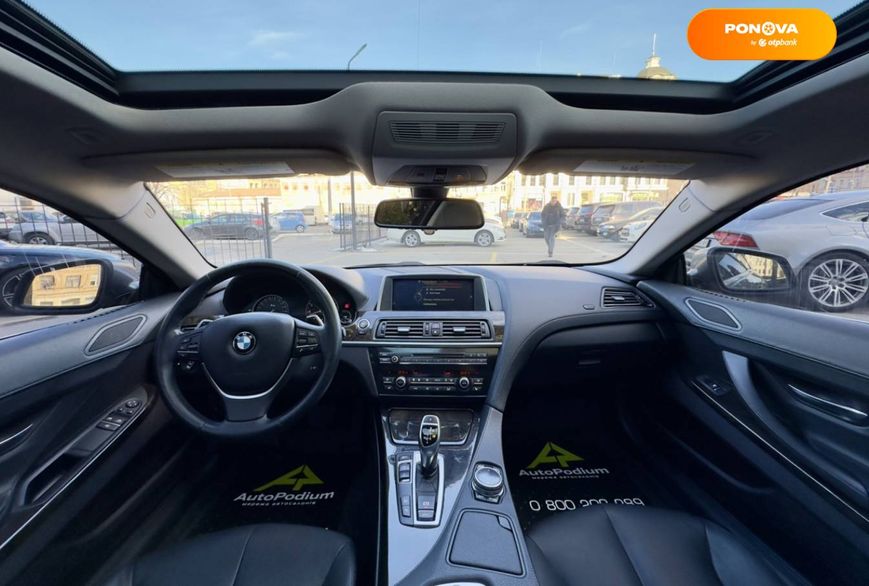 BMW 6 Series, 2014, Бензин, 3 л., 229 тыс. км, Купе, Серый, Киев 22941 фото