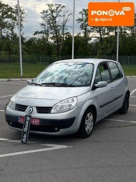 Renault Scenic, 2004 р., Бензин, 143 тис. км, Мінівен, Сірий, Запоріжжя AT-10418211 фото