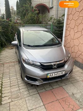 Honda Fit, 2018, Бензин, 74 тис. км, Хетчбек, Сірий, Київ Cars-Pr-225426 фото