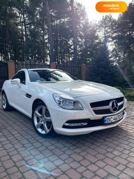 Mercedes-Benz SLK-Class, 2011, Бензин, 1.8 л., 114 тис. км, Родстер, Білий, Новояворівськ Cars-Pr-178677 фото