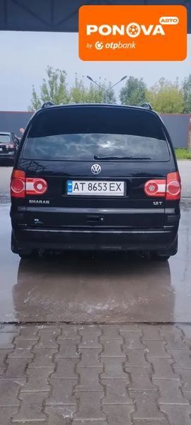 Volkswagen Sharan, 2007 г., Бензин, 205 тыс. км, Универсал, Чорный, Тлумач AT-10402180 фото