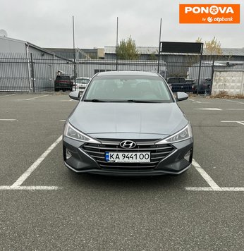 Hyundai Elantra, 2019, Бензин, 2 л., 80 тис. км, Седан, Сірий, Київ Cars-Pr-276108 фото