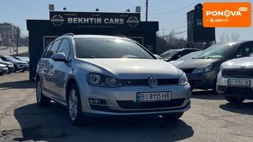 Volkswagen Golf, 2015 г., Дизель, 257 тыс. км, Универсал, Серый, Полтава AT-10412056 фото