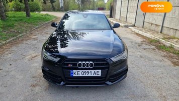 Audi S6, 2017, Бензин, 3.99 л., 170 тис. км, Седан, Чорний, Дніпро (Дніпропетровськ) Cars-Pr-150824 фото