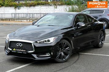 Infiniti Q60, 2016, Бензин, 3 л., 93 тис. км, Купе, Чорний, Київ 278755 фото