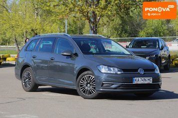 Volkswagen Golf, 2018 р., Дизель, 232 тис. км, Універсал, Сірий, Київ AT-10416736 фото