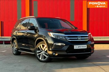 Honda Pilot, 2017, Бензин, 3.47 л., 63 тис. км, Позашляховик / Кросовер, Чорний, Київ 259444 фото