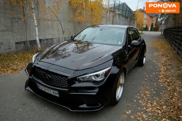 Infiniti Q50, 2017, Бензин, 3 л., 153 тис. км, Седан, Чорний, Київ Cars-Pr-268011 фото