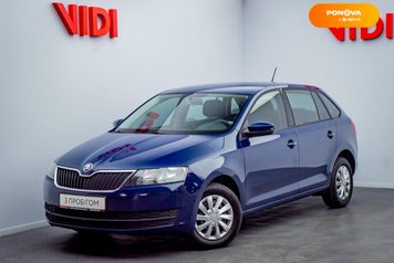 Skoda Spaceback, 2017, Бензин, 1.2 л., 229 тыс. км, Хетчбек, Синий, Киев 193128 фото