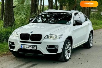 BMW X6, 2012, Бензин, 2.98 л., 174 тис. км, Позашляховик / Кросовер, Білий, Київ 111285 фото