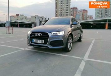 Audi Q3, 2016, Бензин, 1.98 л., 124 тис. км, Позашляховик / Кросовер, Сірий, Київ Cars-Pr-275172 фото